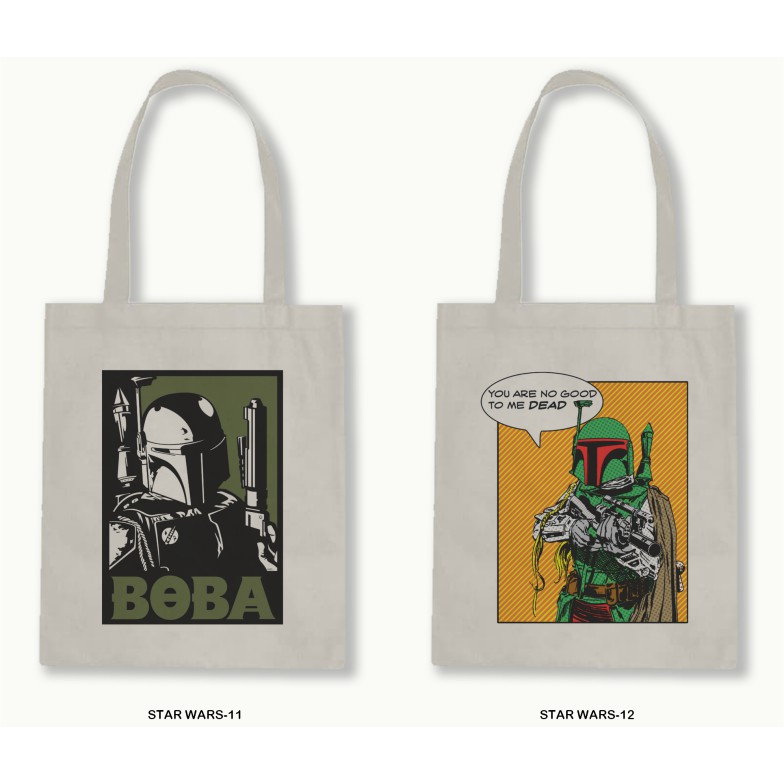 TOTE BAG BLACU 30X40 - STAR WARS series.02