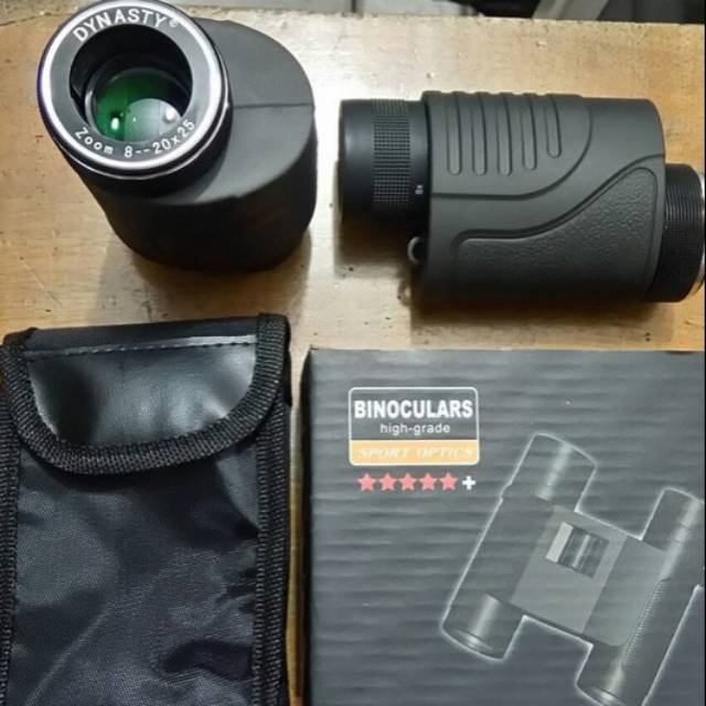 TEROPONG MONOCULAR TDM-209 ZOOM 8-20x25