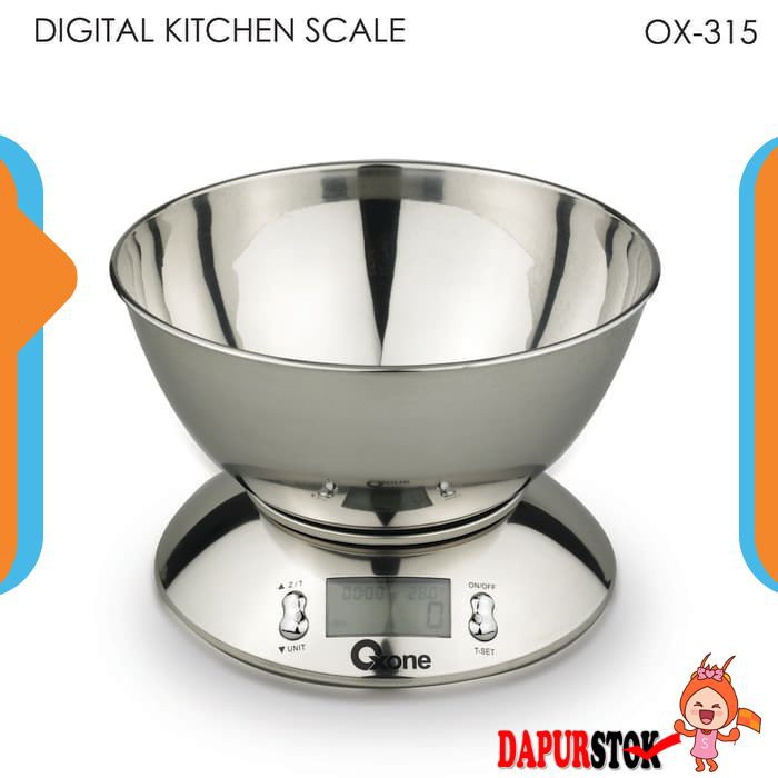 OXONE Timbangan Kue Digital 3 Kg - OX-315