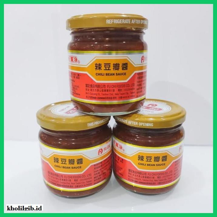 

Aneka-Sambal- Chili Bean Sauce Doubanjiang Fu Chi Chili Bean 200 Gr -Pedeeeeeezzzzzzz.