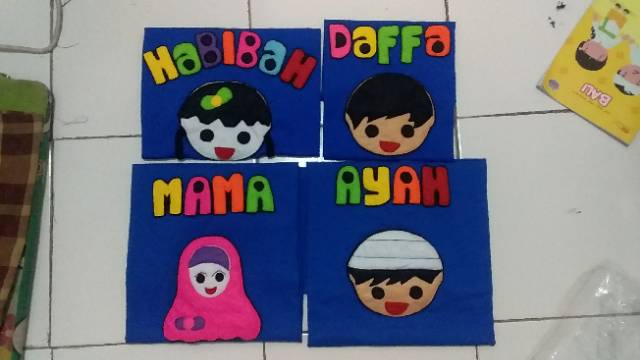 Kaos nama flanel couple keluarga ( dewasa ) lengan panjang/pendek