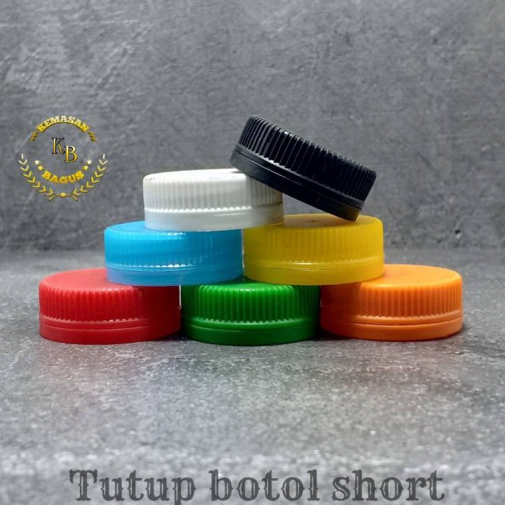 ( PAKET 50 PCS ) TUTUP BOTOL SHORT NECK 30 / UNTUK UKURAN LEHER NECK 30