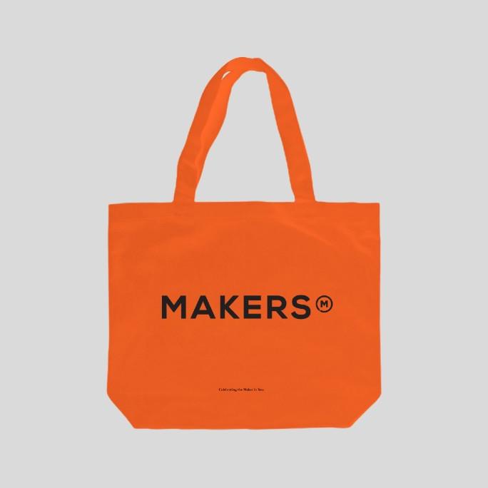 

Tote bag - MAKERS (Orange)