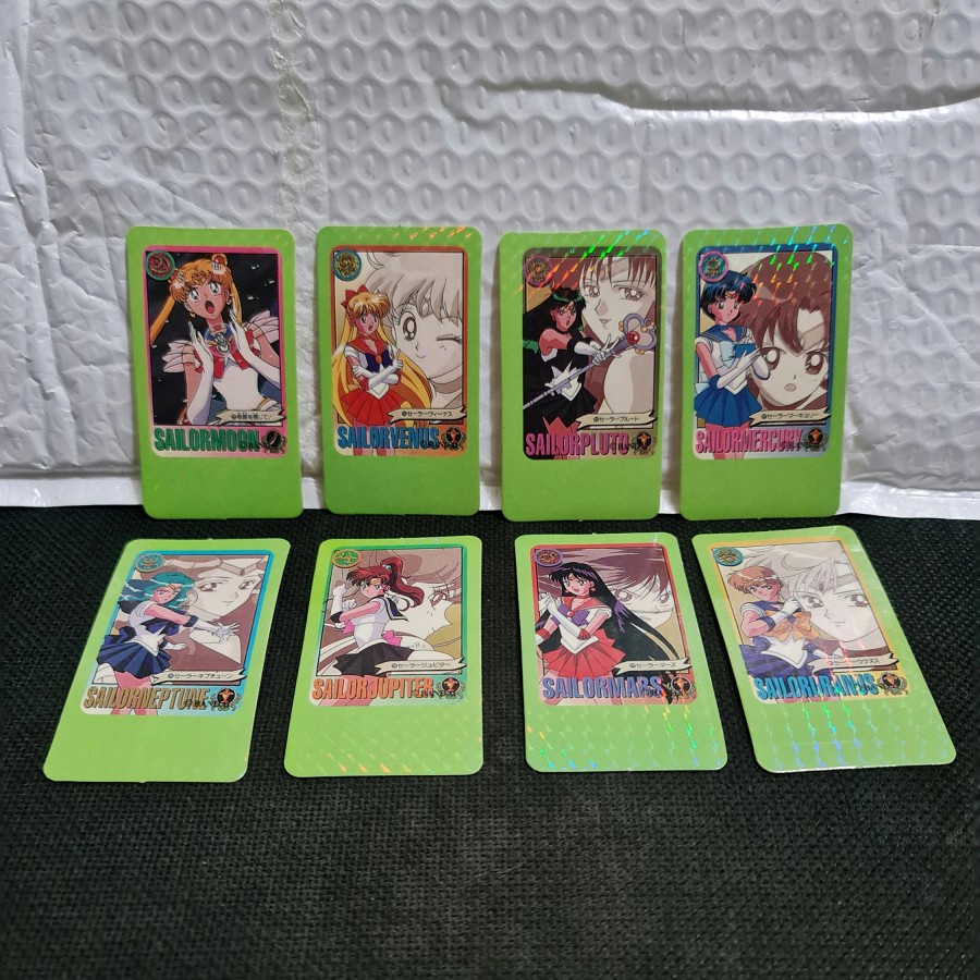 Kartu Sailor Moon Hero Mainan Anak Figure Perempuan Wanita Jadul 1 Set