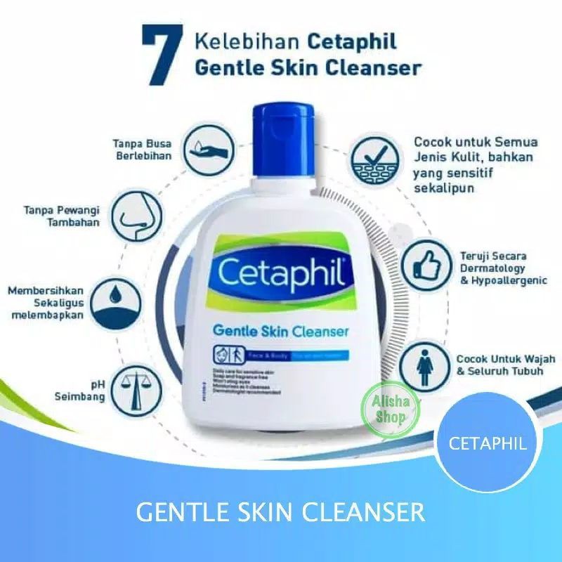 ❤Miss.Vinka❤ ORI Cetaphil Gentle Skin Cleanser 59ml 125ml Pembersih Wajah