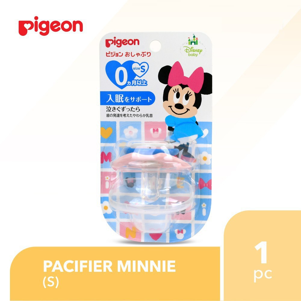 PIGEON Pacifier Fun Friends Disney | Empeng Bayi Disney (Tersedia varian usia dan karakter)