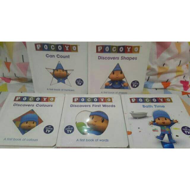Buku cerita edukasi pocoyo
