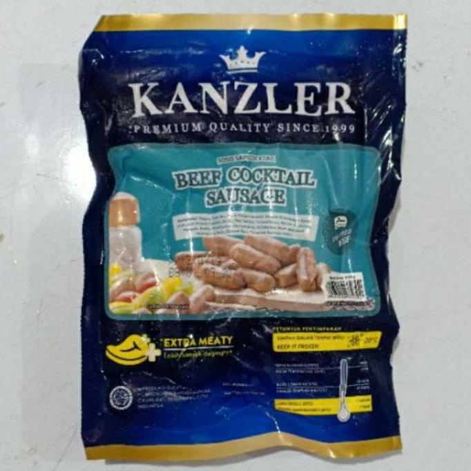 

MAKANAN BEKU / KANZLER BEEF COCKTAIL 500GR NON COD