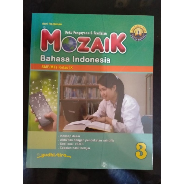 Buku Mozaik Bahasa Inggris Kelas 9 SMP