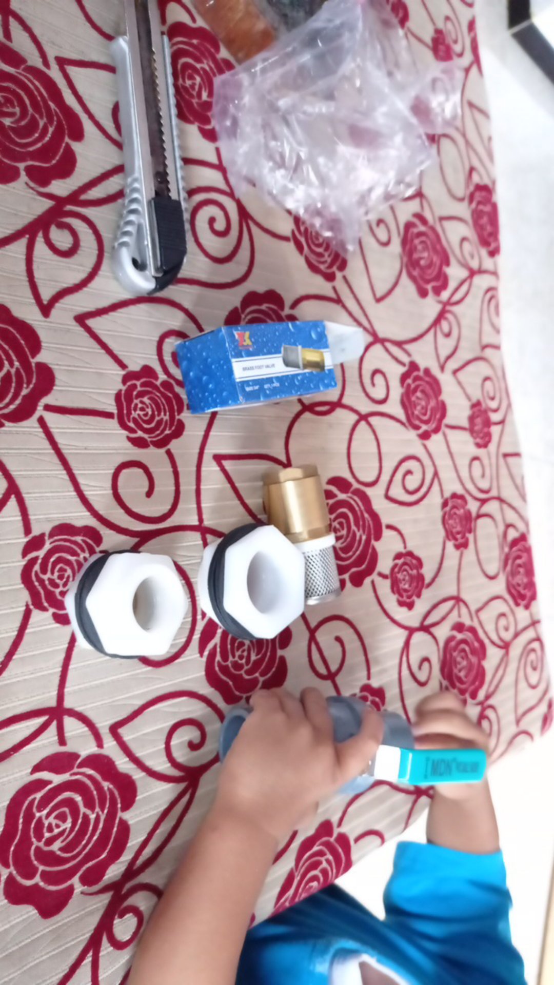 Moor Tandon Sambungan Plastik Pvc Ukuran 1