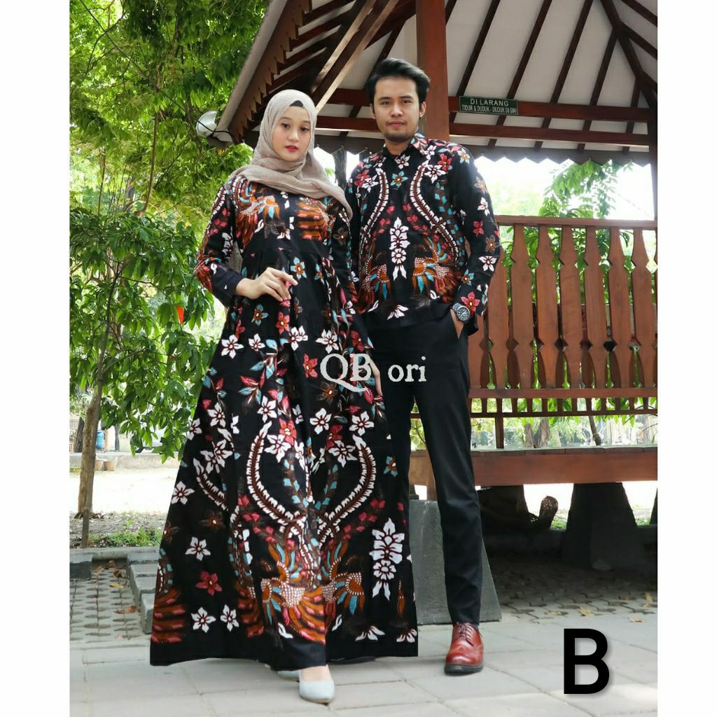 COUPLE BATIK GAMIS JUMBO