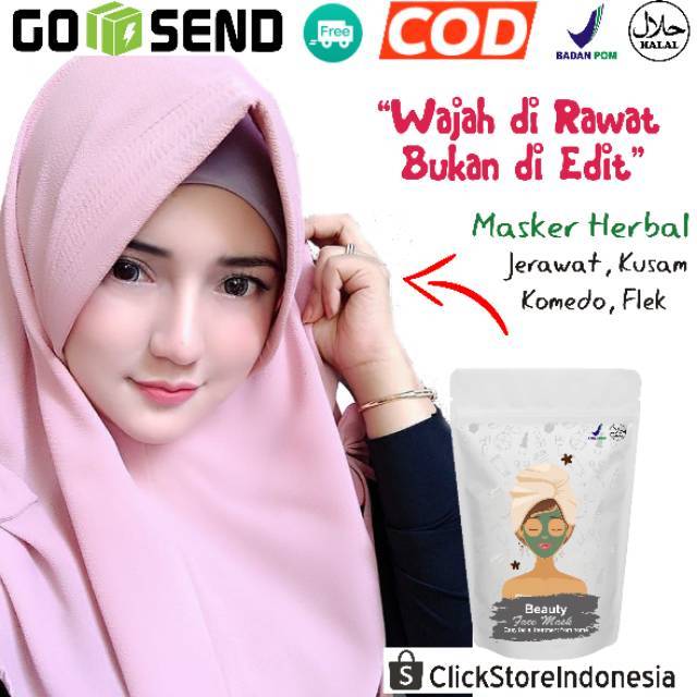 OBAT JERAWAT FLEK HITAM KOMEDO AMPUH (MASKER WAJAH ORGANIK PERAWATAN PRIA DAN WANITA)