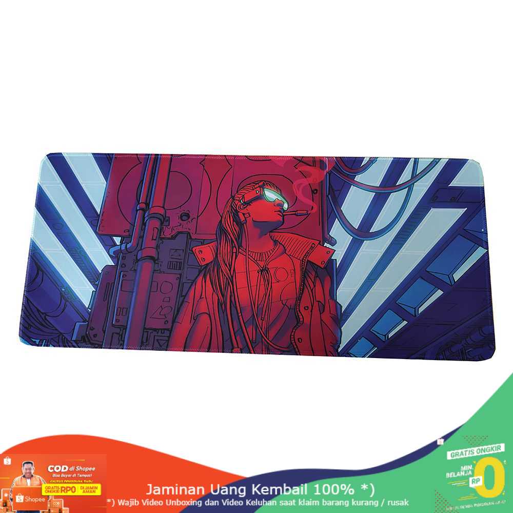 (BISA COD) RVOSTR OLEVO Gaming Mouse Pad XL Desk Mat 700 x 300 mm - RO36