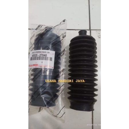 KARET BOOT STERING RACK RH VIOS GREAT SOLUNA KIJANG COROLLA KANAN