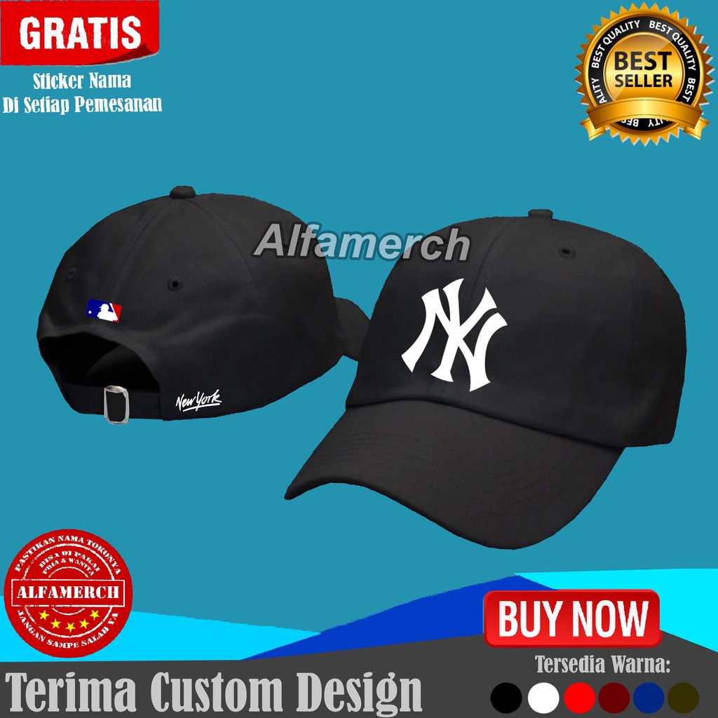 Topi Baseball NEW YORK NY Distro Keren Murah Cowok Laki Laki Pria Wanita