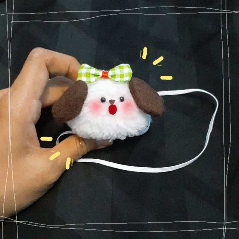 aksesoris kepala doll 20cm