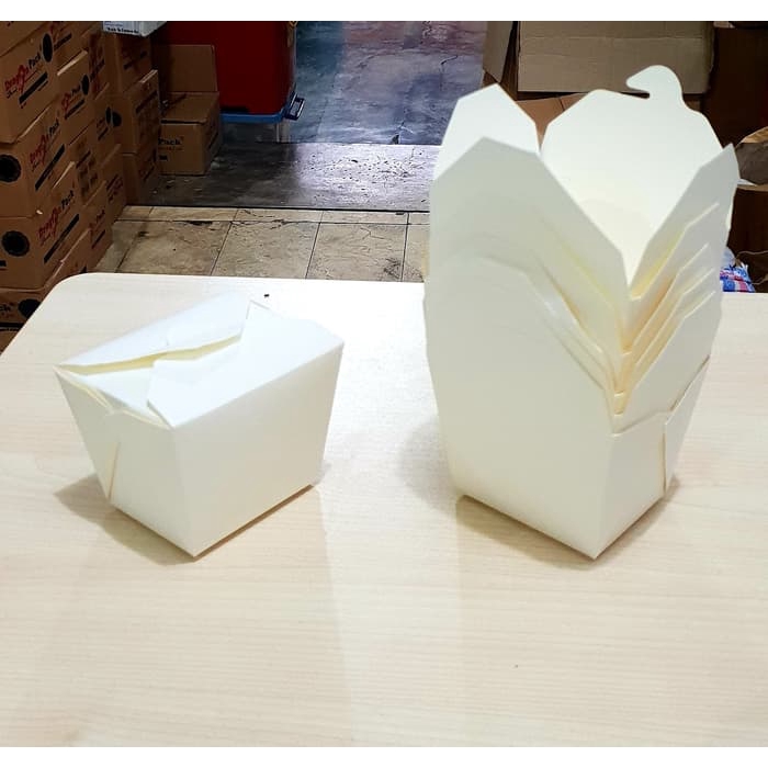 

PAPER BOX / FOOD PAIL Uk. M ISI 50 PCS