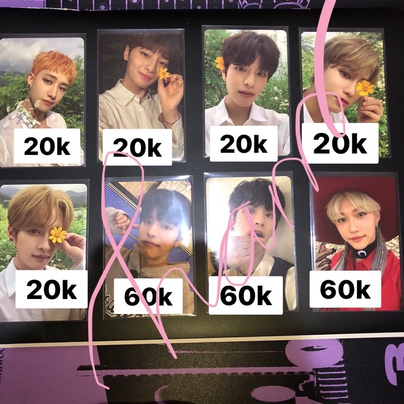 Photocard Stray Kids No Easy NOEASY Limited Bene, PC SKZ Felix Merah