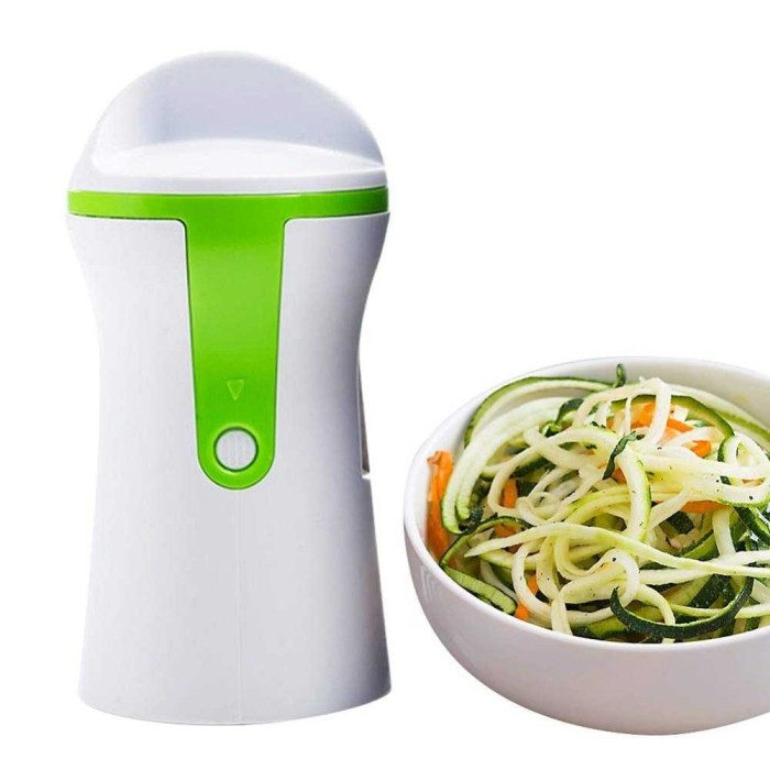 Parutan Serbaguna Portable Spiralizer Vegetable Slicer