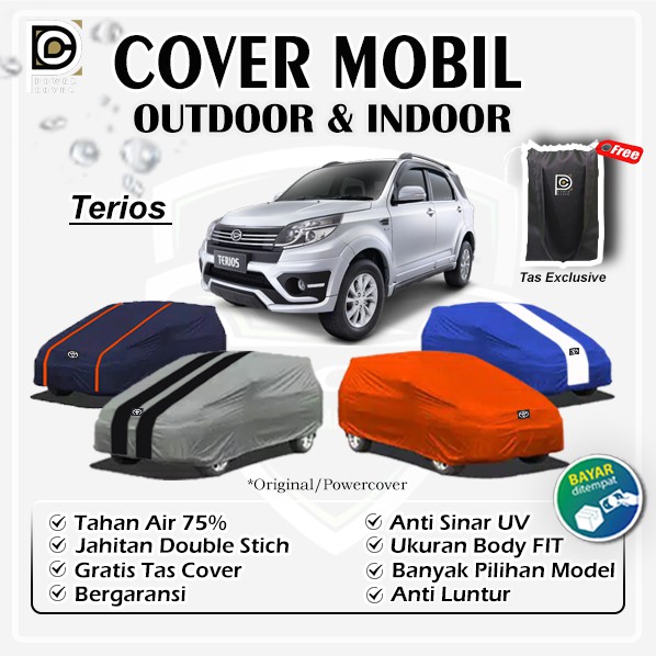 Body Cover Mobil / Sarung / Selimut Mobil Terios Lama 2015 2016 2017 2018