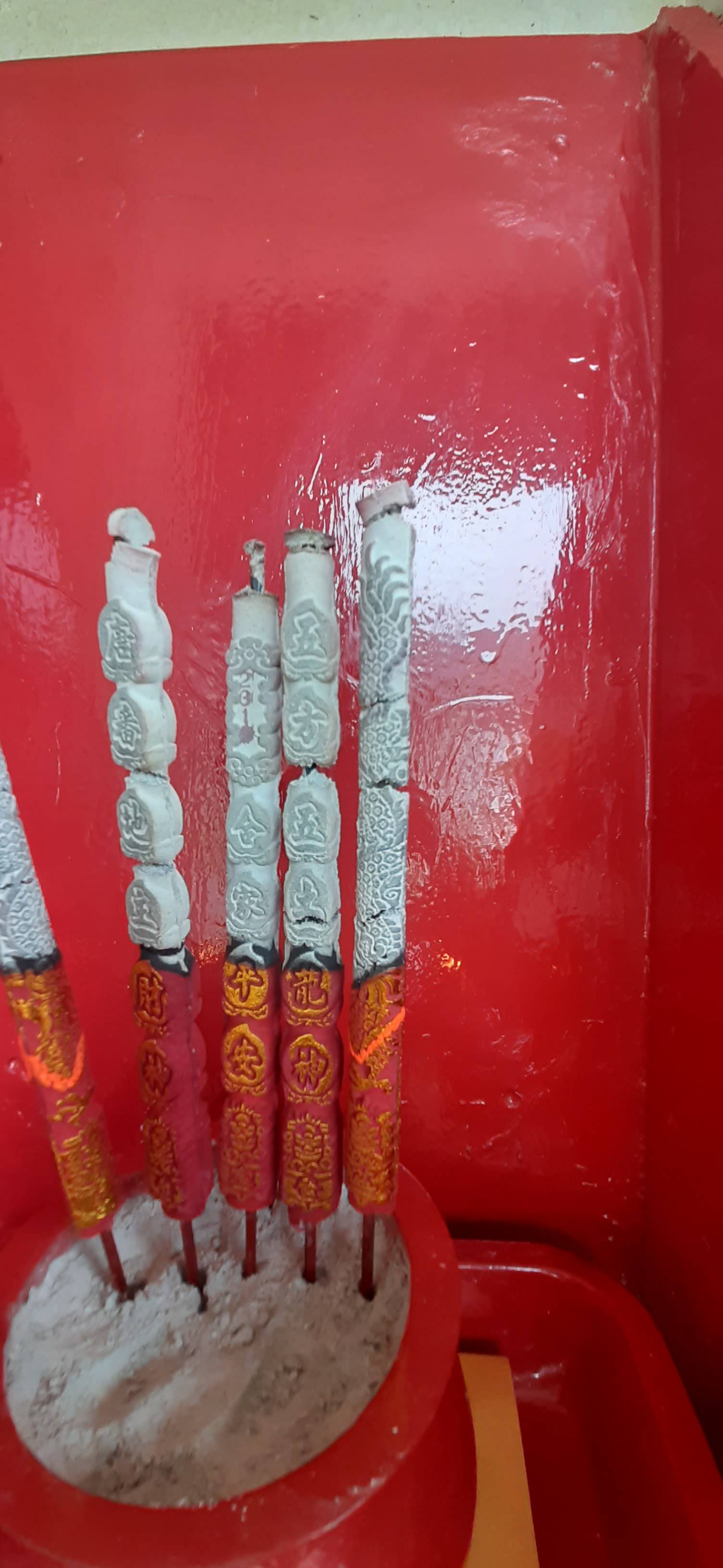 Hio Dupa 5 Batang Untuk Sembahyang Te Cu (dewa Bumi) Pendek