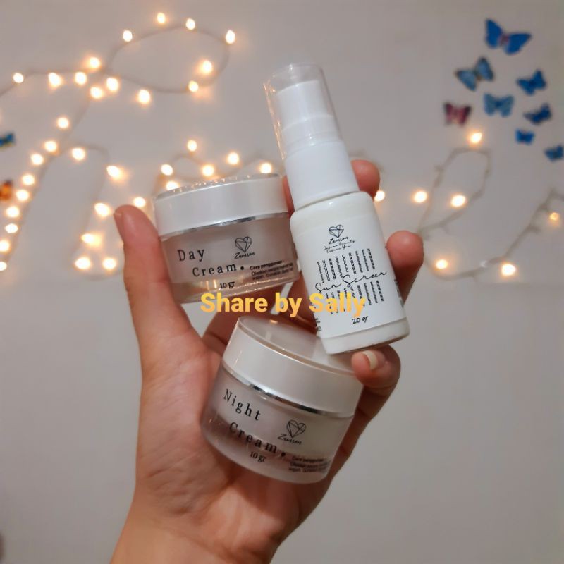 Zamron Day & Night Cream Sunscreen Share In Jar