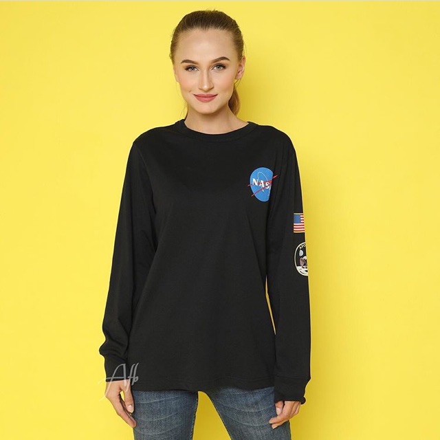 ZARA X NASA LONGSLEEVE VARIANT APPOLO KAOS ZARA ORIGINAL ZARA X NASA LONGSLEEVE VARIANT APPOLO KAOS ZARA ORIGINAL