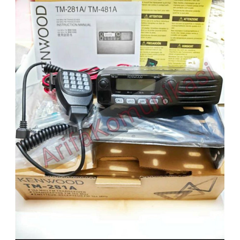 RADIO RIG KENWOOD TM-281A MURAH / TM 281A VHF RIG KENWOOD MURAH - RIG KENWOOD TM 281A MURAH