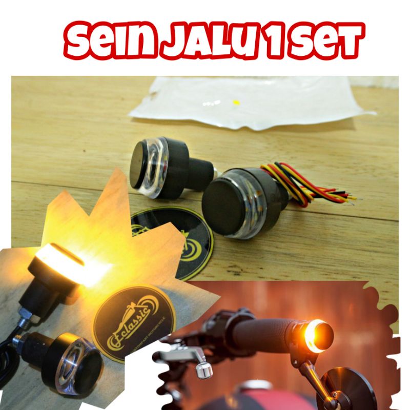 Lampu Sein Jalu Sein Jalu Caferacer Sepasang