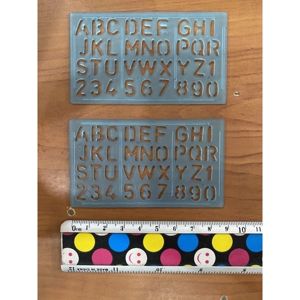 

Penggaris Mal Huruf Angka Butterfly HA-350