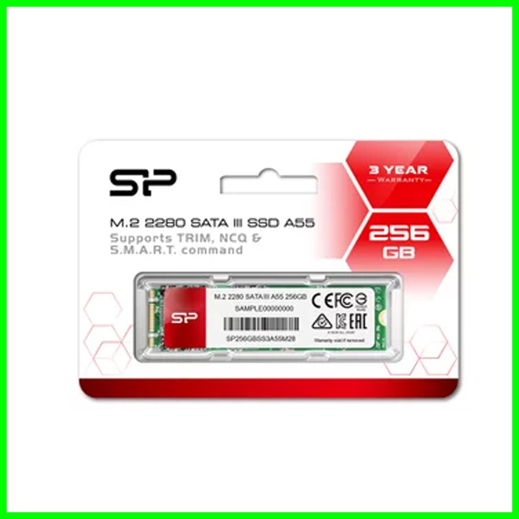 SSD Silicon Power A55 256GB SSD M.2 2280 SATA III 3D M2 SATA