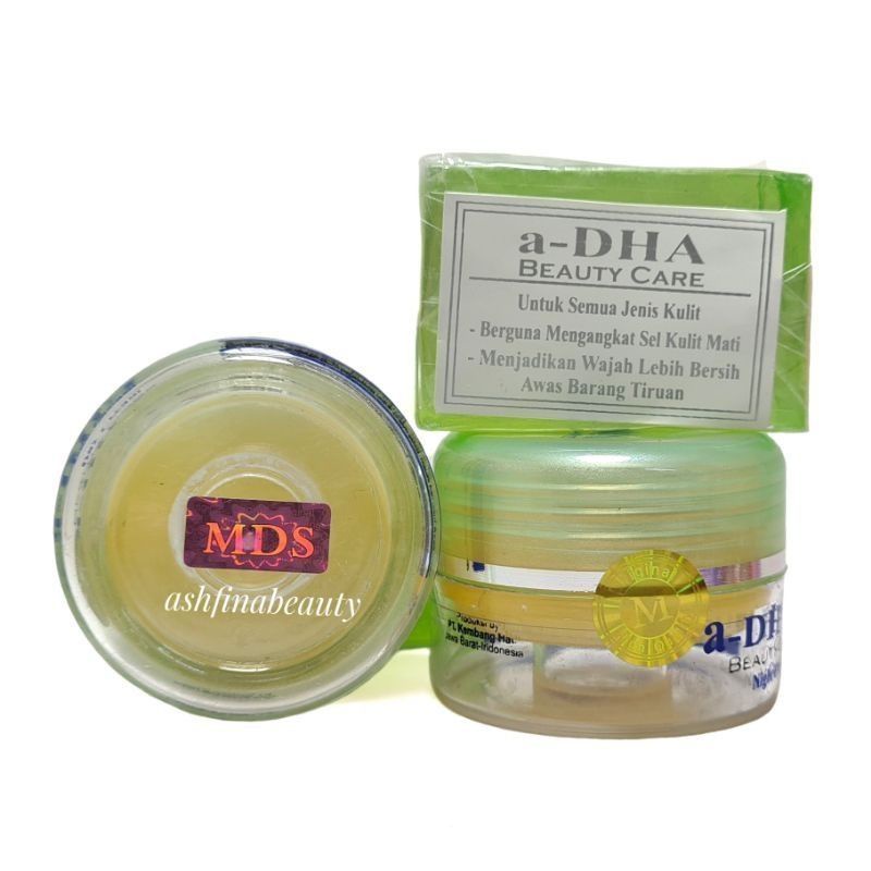 CREAM DHA MDS PINK/HIJAU ORIGINAL PREMIUM 3in1