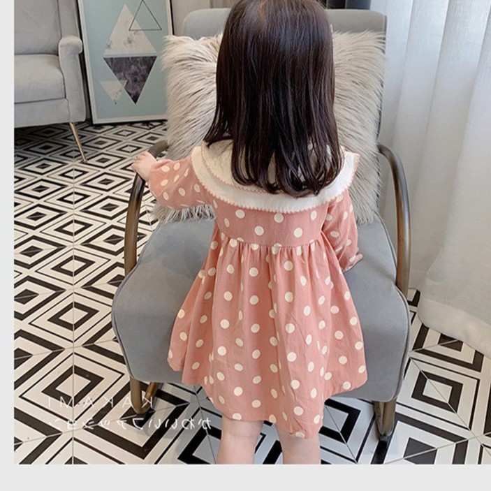 CG DR73- Dress Anak Perempuan Import NEW POLKADOT