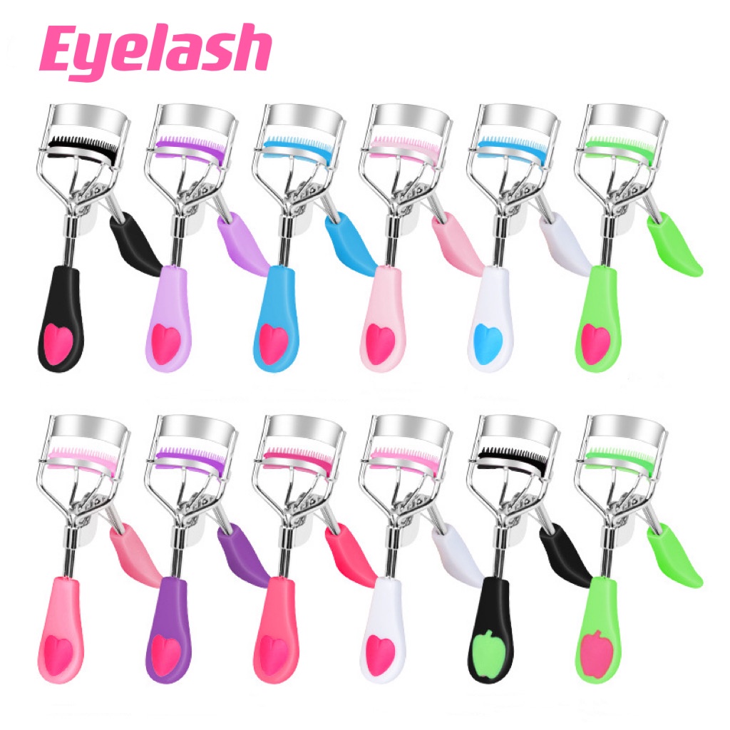 Penjepit bulumata dengan sisir eyelash curler pelentik bulu mata Lentik Dengan Sisir Eyelash Curler melentikan bulu mata