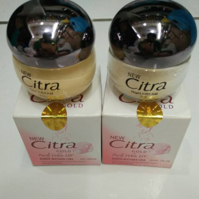 Citra Gold Day and Night Cream - Krim Siang Malam Citra Gold