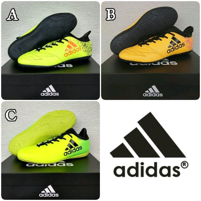 OLAHRAGA / Sepatu Futsal Adidas X Techfit Grade Ori