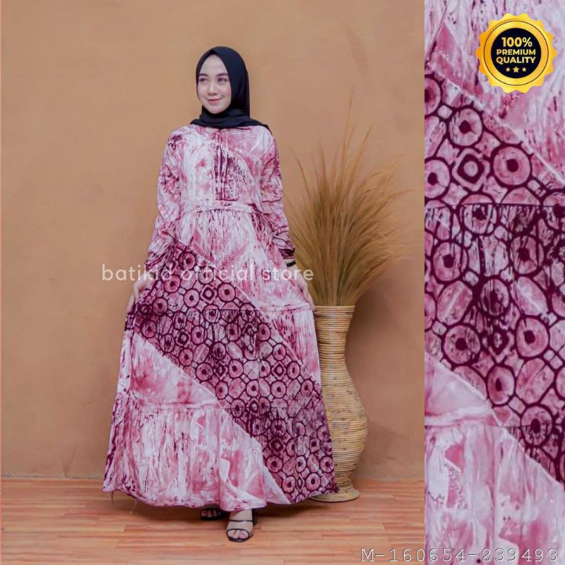 GAMIS WANITA MALAMAN TWILL RAYON