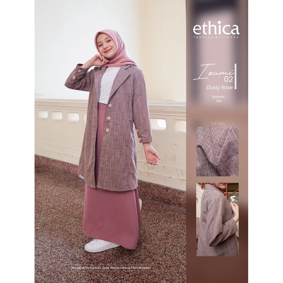 Outer Blazer Muslimah Remaja Ethica Izumi 02| OUTER REMAJA ETHICA IZUMI
