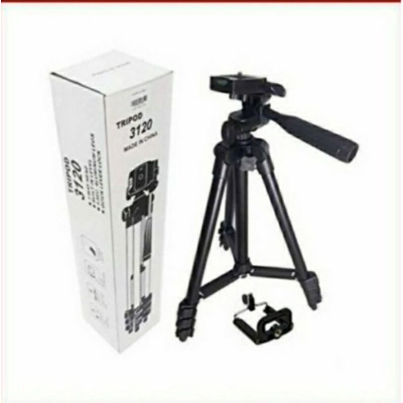 Tripod Camera Tripod Hp 100cm + Holder U TRIPOD 3120 1METER HITAM