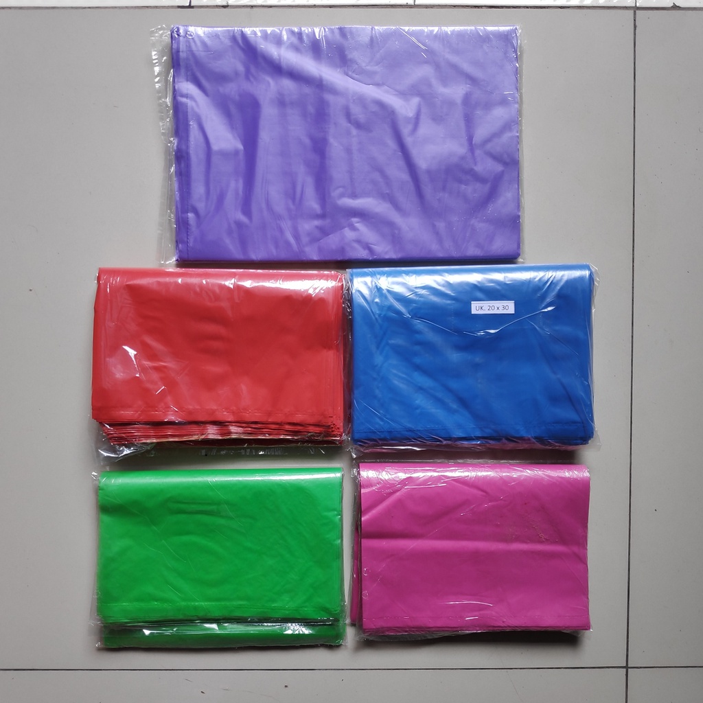 HD packing uk 20x30 Polos (10 bks)- plastik Packing Paket, Plastik bungkus Paket