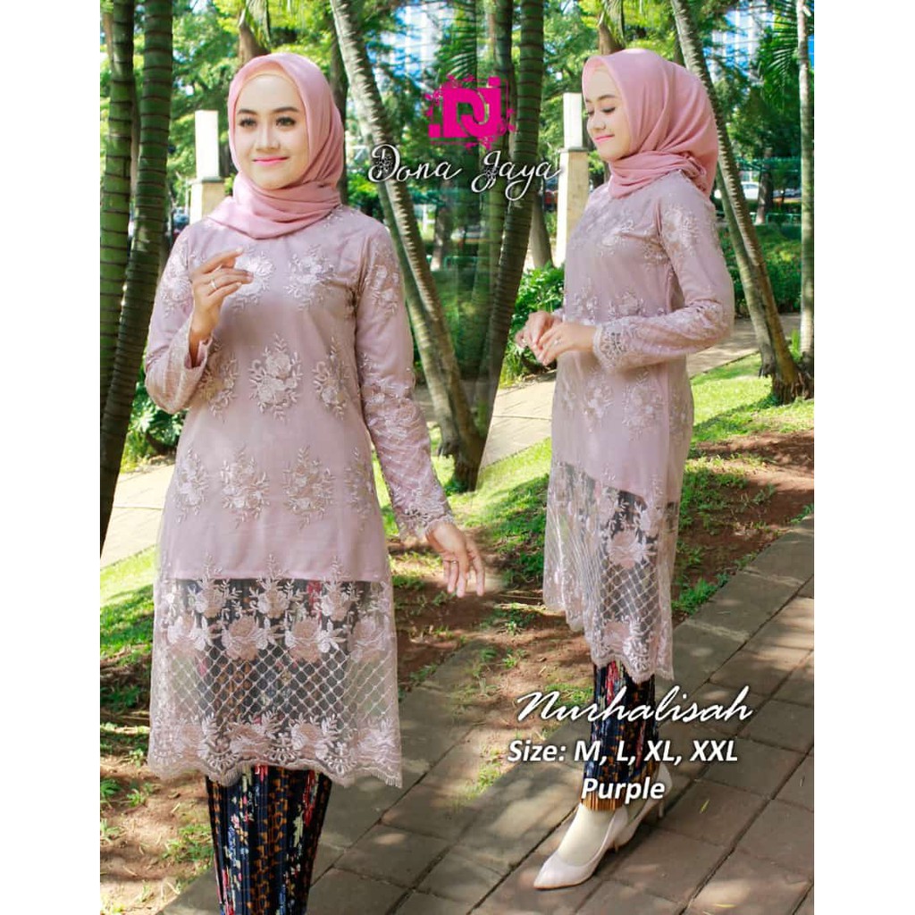 kebaya tille nurhalisah trendy