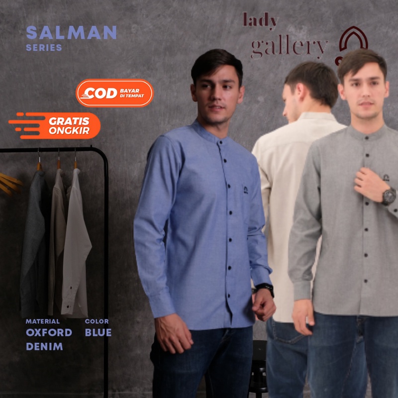 BAJU KOKO KURTA MUSLIM PRIA series KOKO SALMAN KUALITAS PREMIUM ORIGINAL ARRA