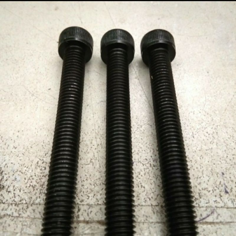 BAUT L M8X100 BAJA.BAUT L BAJA M8 X 100 FULL DRAT 10 CM KUNCI L 6.