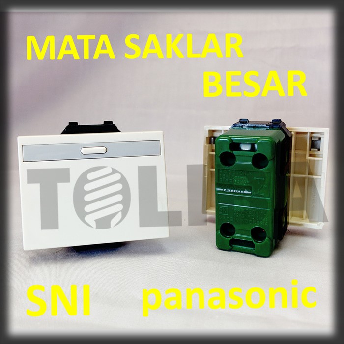 mata saklar besar panasonic WEJ5541 SNI / saklar panasonic