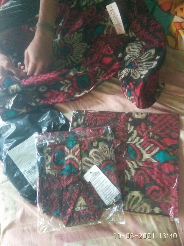Couple Batik Ayah Anak Motif Kecubung Size Anak Terlengkap