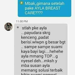 Pengencang peyudara Ayla Breast Care PT.nasa perwatan wanita