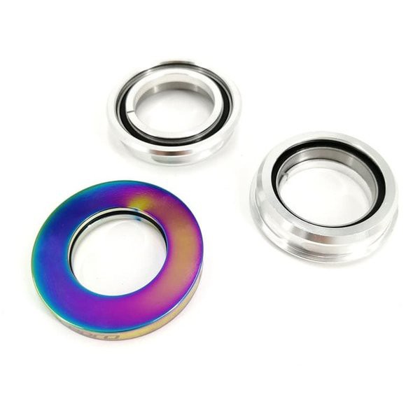 Headset Litepro Bearing 44mm Folding Bike Ultralight Rainbow Pelangi untuk Seli Sepeda Lipat Fnhon