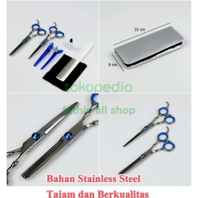 Set Alat Gunting Rambut Alat Cukur Rambut Barbershop HEMAT