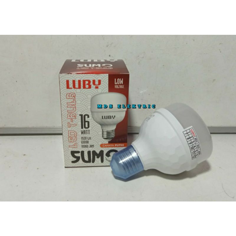 LAMPU LED LUBY SUMO CAPSULE CAHAYA PUTIH 12W, 16W, 22W, 30W, 40W ORIGINAL PRODUK LUBY