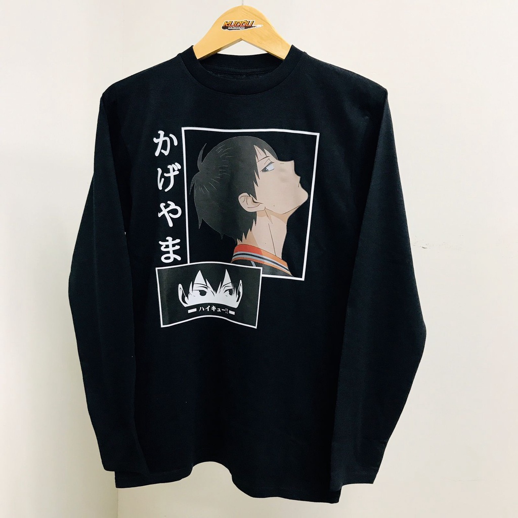 Longsleeve Kageyama Tobio Anime Manga Haikyuu Premium Unisex